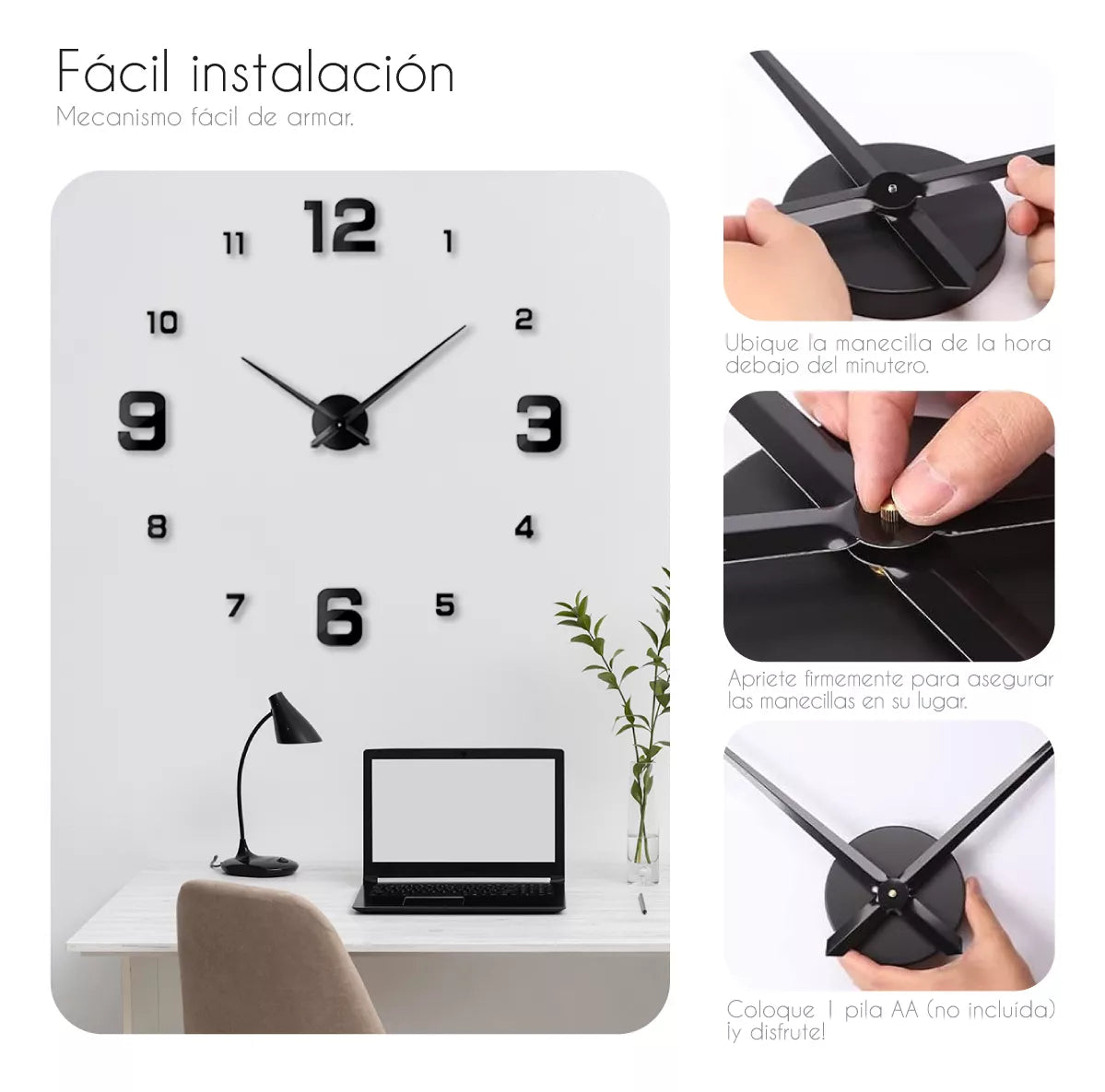 Reloj Gigante Decorativo Majestic