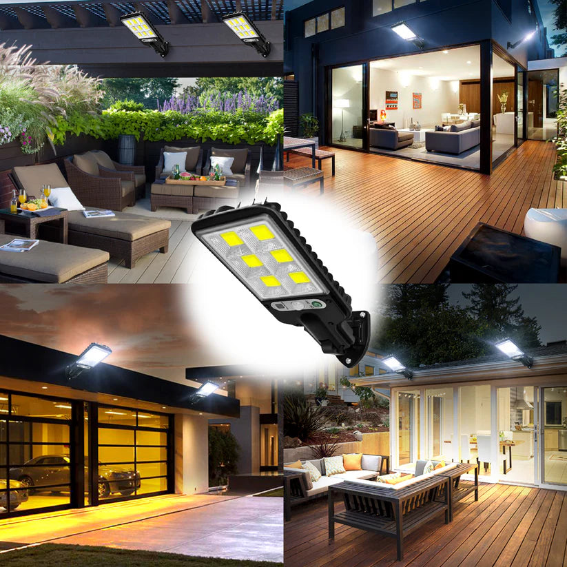 Lampara Solar De Patio